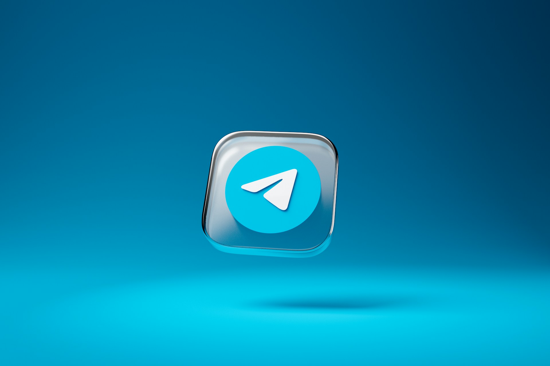 Telegram messaging interface showing a chat widget comparison